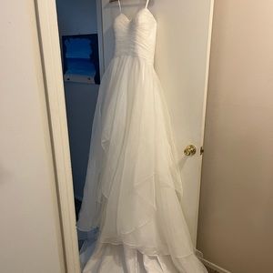 Brand new strapless wedding dress